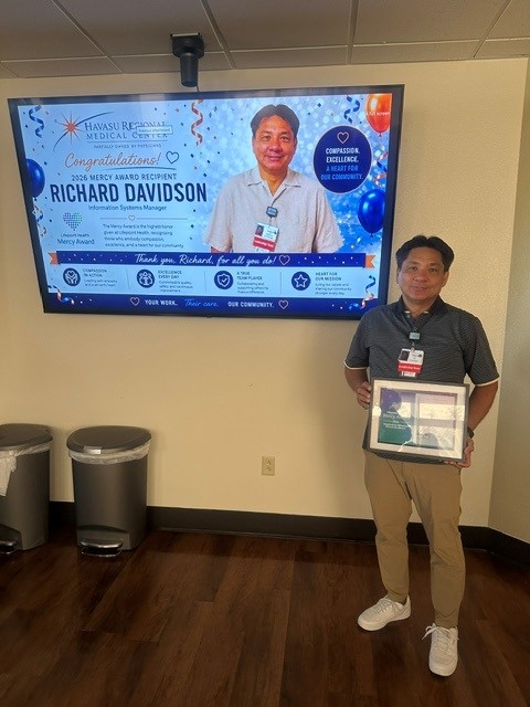 Havasu Regional Medical Center Names 2026 Mercy Award Winner